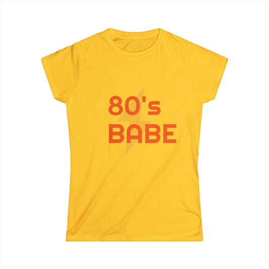 80's Babe Women's Softstyle Tee – Retro Graphic T-Shirt for Nostalgic Fans, Trendy 80s Apparel, Birthday Gift for Her, Casual Summer [...]